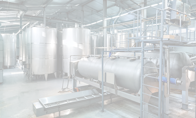 Diversas caldeiras instaladas em uma indústria